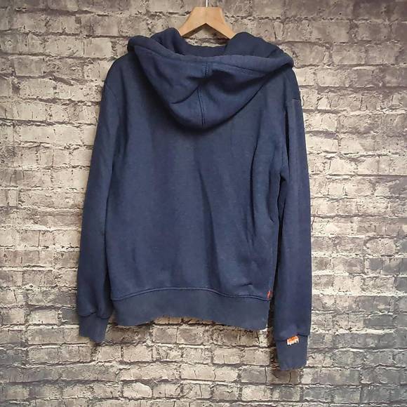 Superdry Small Blue Hoodie - Picture 2 of 3